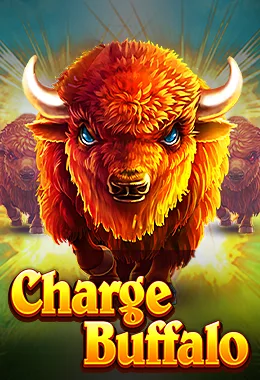 Opisyal na cover ng Charge Buffalo na may gintong buffalo